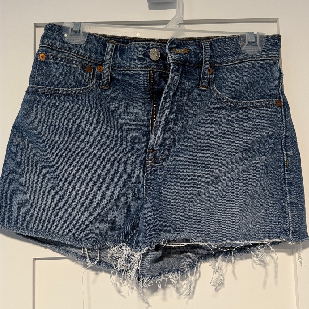 Madewell Blue Denim Shorts